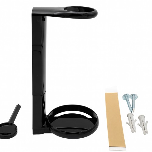 Suport dispenser negru pentru 300ml, Ivory